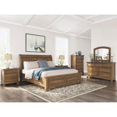  Signature Design by Ashley Feddinger PCB779B9 California King Storage Sleigh Bed IMAGE 9
