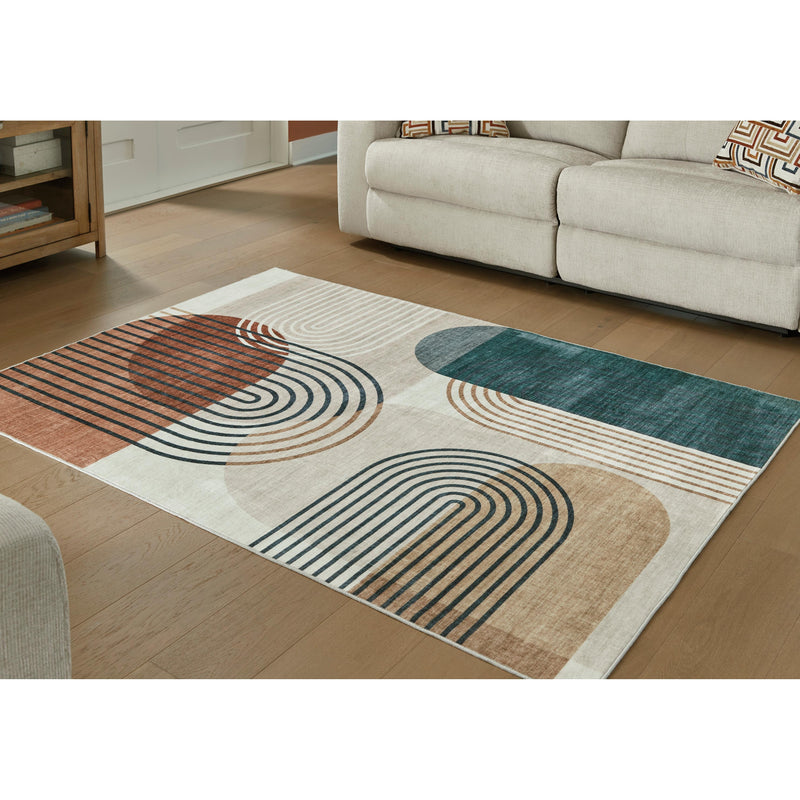  Signature Design by Ashley Farrendale R407381 Washable Large Rug IMAGE 2