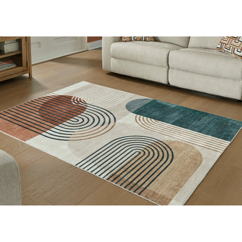  Signature Design by Ashley Farrendale R407382 Washable Medium Rug IMAGE 2