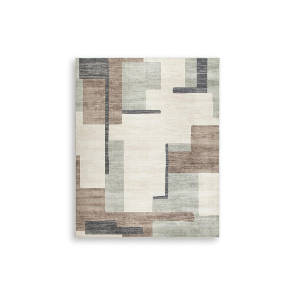  Signature Design by Ashley Larkport R407411 Washable Large Rug IMAGE 1