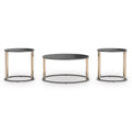  Signature Design by Ashley Hannerly T219-13 Occasional Table Set IMAGE 2