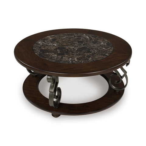  Signature Design by Ashley Frallyn T623-8 Round Cocktail Table IMAGE 4