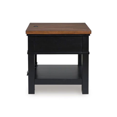  Signature Design by Ashley Wildenauer T664-3 Rectangular End Table IMAGE 4