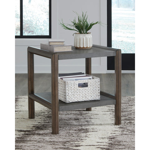  Signature Design by Ashley Kallenny T669-3 Rectangular End Table IMAGE 5