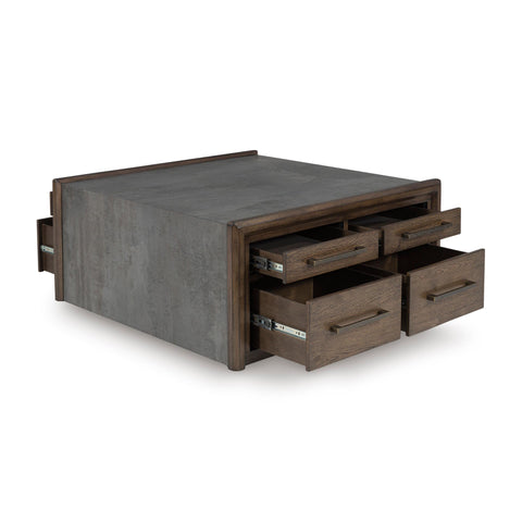  Signature Design by Ashley Kallenny T669-8 Square Cocktail Table IMAGE 2