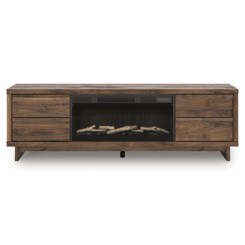  Signature Design by Ashley Zadilyn W3367W1 72" TV Stand with Electric Fireplace IMAGE 1
