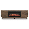  Signature Design by Ashley Zadilyn W3367W1 72" TV Stand with Electric Fireplace IMAGE 2