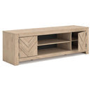  Signature Design by Ashley Cayboni W3787-68 LG TV Stand with Fireplace Option IMAGE 2