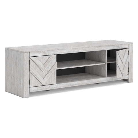  Signature Design by Ashley Cayboni W3788-68 LG TV Stand with Fireplace Option IMAGE 2