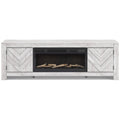  Signature Design by Ashley Cayboni W3788W1 71" TV Stand with Electric Fireplace IMAGE 1