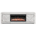  Signature Design by Ashley Cayboni W3788W1 71" TV Stand with Electric Fireplace IMAGE 2