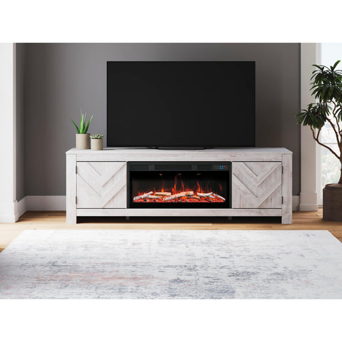  Signature Design by Ashley Cayboni W3788W1 71" TV Stand with Electric Fireplace IMAGE 3