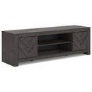  Signature Design by Ashley Cayboni W3789-68 LG TV Stand with Fireplace Option IMAGE 1
