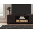  Signature Design by Ashley Cayboni W3789-68 LG TV Stand with Fireplace Option IMAGE 8