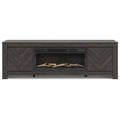  Signature Design by Ashley Cayboni W3789W1 71" TV Stand with Electric Fireplace IMAGE 1