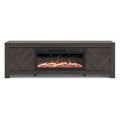  Signature Design by Ashley Cayboni W3789W1 71" TV Stand with Electric Fireplace IMAGE 2