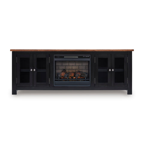  Signature Design by Ashley Wildenauer W664W1 76" TV Stand with Electric Fireplace IMAGE 1