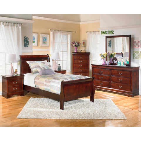 Signature Design by Ashley Alisdair B376B5 Twin Sleigh Bed IMAGE 4