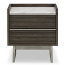  Ashley Arkenton B786-92 Two Drawer Night Stand IMAGE 3