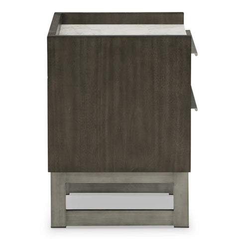  Ashley Arkenton B786-92 Two Drawer Night Stand IMAGE 4