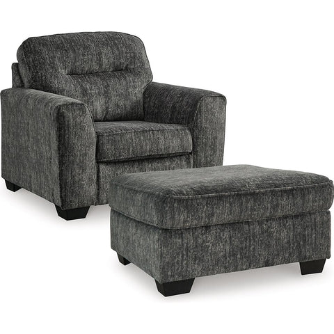  Signature Design by Ashley Lonoke 50504U12 Chair and Ottoman IMAGE 1