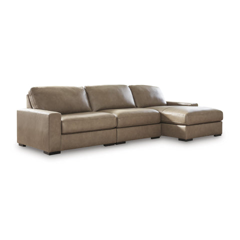  Benchcraft Veronella 76106S6 3 pc Sectional with Chaise IMAGE 1