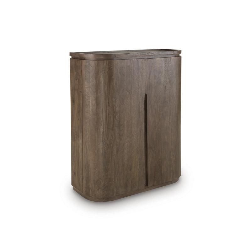  Signature Design by Ashley Landermont A4000697 Bar Cabinet IMAGE 1
