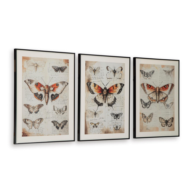  Signature Design by Ashley Jossletts A8000490 Wall Art Set IMAGE 1