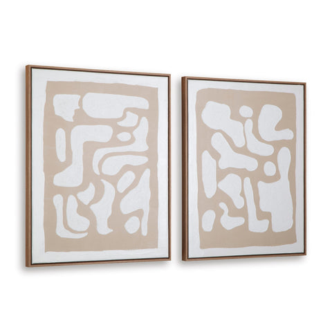  Signature Design by Ashley Waldett A8000503 Wall Art Set IMAGE 1
