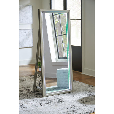  Signature Design by Ashley Evesen A8010380 Floor Standing Mirror/Storage IMAGE 8