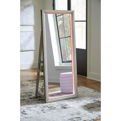  Signature Design by Ashley Evesen A8010380 Floor Standing Mirror/Storage IMAGE 9