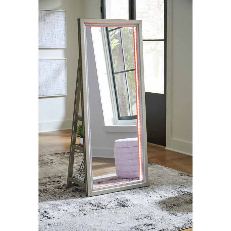  Signature Design by Ashley Evesen A8010380 Floor Standing Mirror/Storage IMAGE 9