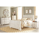  Signature Design by Ashley Willowton B267B31 King Sleigh Bed IMAGE 3