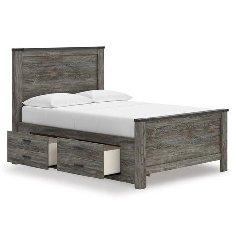  Signature Design by Ashley Frandern B4480B24 Full Panel Bed with Storage IMAGE 2