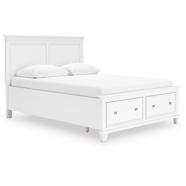  Signature Design by Ashley Fortman B680B20 Queen Panel Storage Bed IMAGE 1