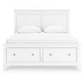  Signature Design by Ashley Fortman B680B20 Queen Panel Storage Bed IMAGE 3
