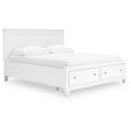 Signature Design by Ashley Fortman B680B22 King Panel Storage Bed IMAGE 1