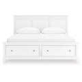  Signature Design by Ashley Fortman B680B22 King Panel Storage Bed IMAGE 3
