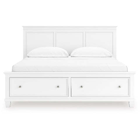  Signature Design by Ashley Fortman B680B22 King Panel Storage Bed IMAGE 3