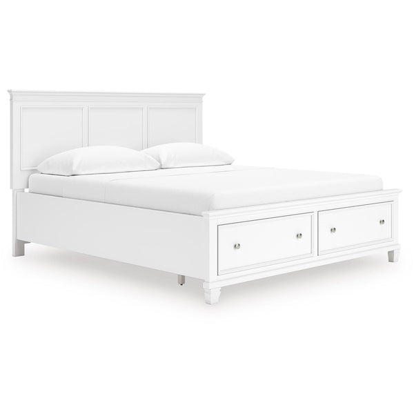  Signature Design by Ashley Fortman B680B23 California King Panel Storage Bed IMAGE 1