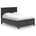  Signature Design by Ashley Lanolee B687B17 Queen Panel Storage Bed IMAGE 1