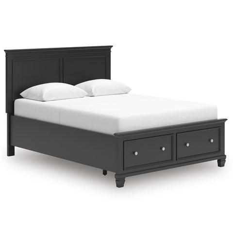  Signature Design by Ashley Lanolee B687B17 Queen Panel Storage Bed IMAGE 1