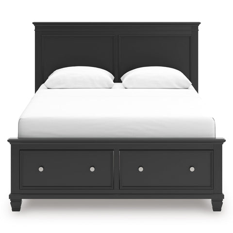  Signature Design by Ashley Lanolee B687B17 Queen Panel Storage Bed IMAGE 3