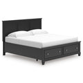  Signature Design by Ashley Lanolee B687B19 King Panel Storage Bed IMAGE 1