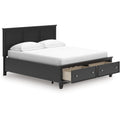 Signature Design by Ashley Lanolee B687B20 California King Panel Storage Bed IMAGE 2