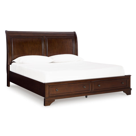  Signature Design by Ashley Trellington B716B1 Queen Sleigh Storage Bed IMAGE 1