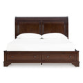  Signature Design by Ashley Trellington B716B1 Queen Sleigh Storage Bed IMAGE 2