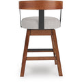  Signature Design by Ashley Ralene D594-224 Upholstered Swivel Barstool IMAGE 4