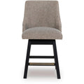  Signature Design by Ashley Neymorton D618-224 Upholstered Swivel Barstool IMAGE 2