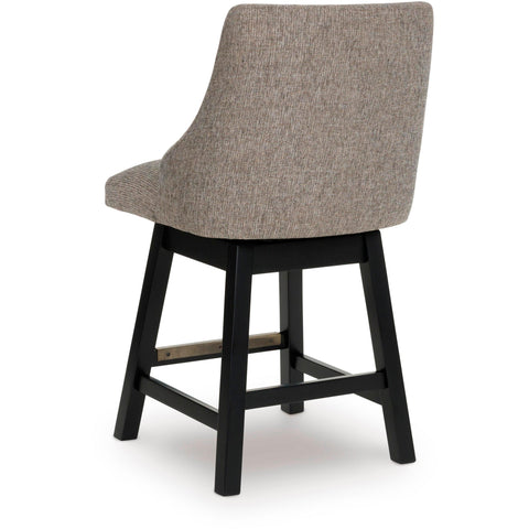  Signature Design by Ashley Neymorton D618-224 Upholstered Swivel Barstool IMAGE 4